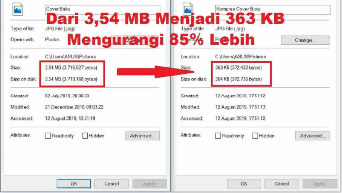 Cara Mengecilkan Ukuran File Mudah dan Cepat Sesuai Kebutuhan